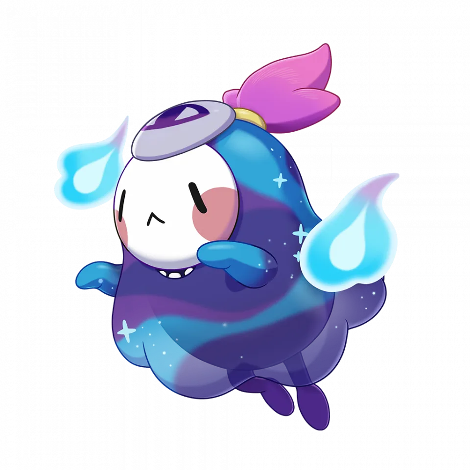 AnyinglingmianZhengyandeyangzi (暗影灵面（睁眼的样子）) - Roco Kingdom: World Ghost spirit image, skills and evolution