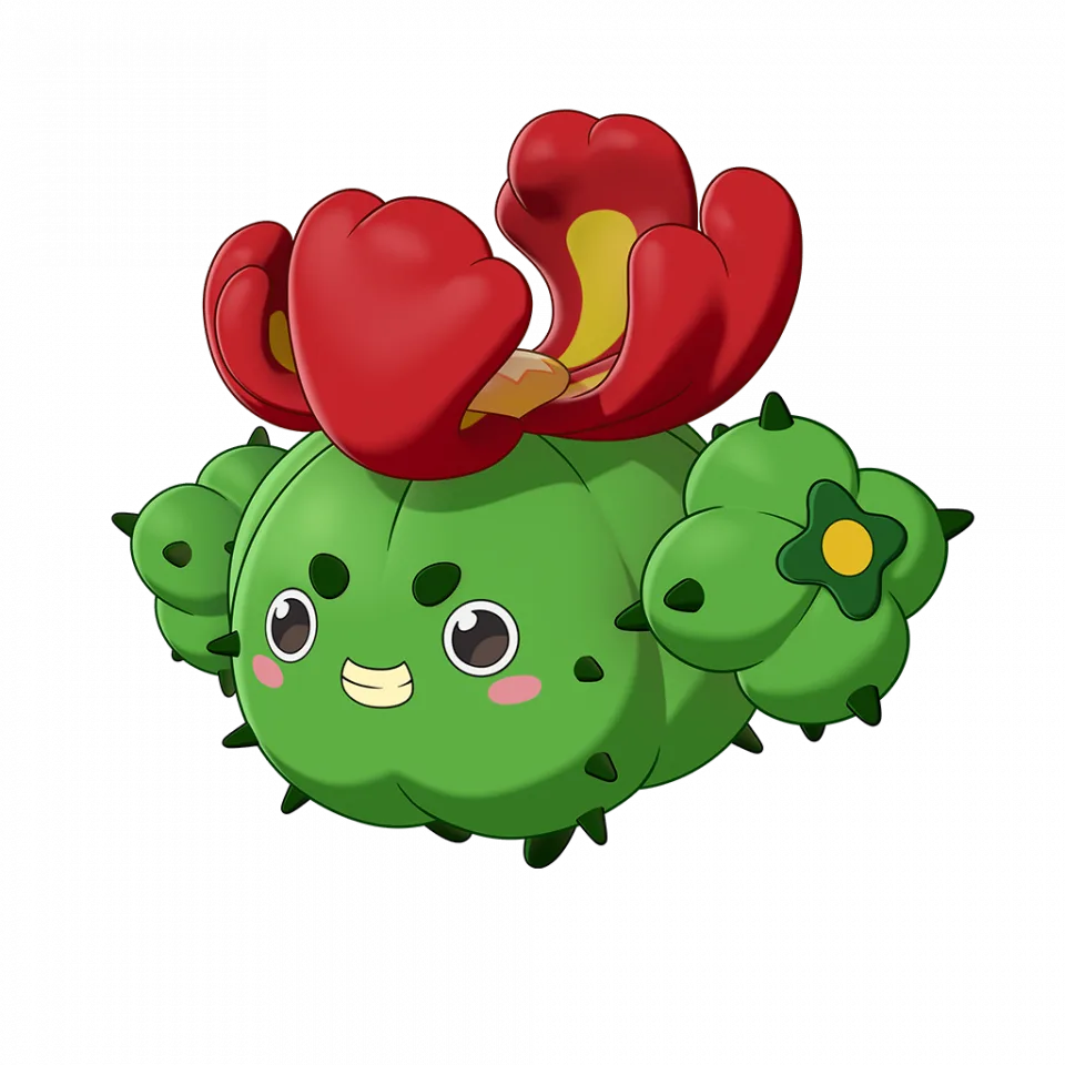 BengbengcaoHaishenqiuxingtai (蹦蹦草（海神球形态）) - Roco Kingdom: World Grass spirit image, skills and evolution