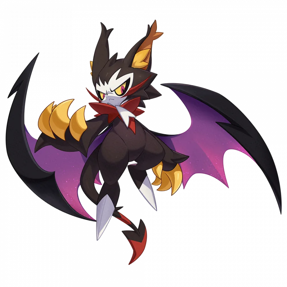 Emonanjue (恶魔男爵) - Roco Kingdom: World Dark spirit image, skills and evolution