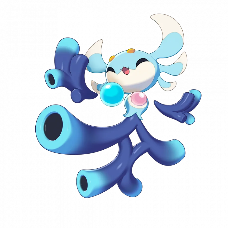 HaizhizhiBilanshanhu (海枝枝（碧蓝珊瑚）) - Roco Kingdom: World Water spirit image, skills and evolution