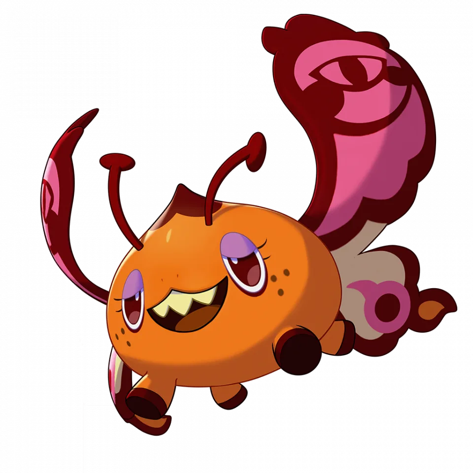 HuadieYoumingyandeyangzi (化蝶（幽冥眼的样子）) - Roco Kingdom: World Bug spirit image, skills and evolution