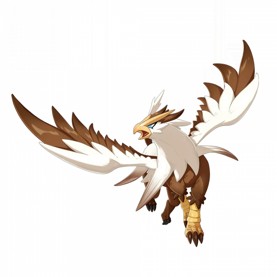 HuangjiashijiuYajiandideyangzi (皇家狮鹫（崖间地的样子）) - Roco Kingdom: World Flying spirit image, skills and evolution