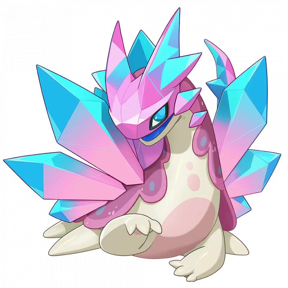 JingshiwoXiguabixideyangzi (晶石蜗（西瓜碧玺的样子）) - Roco Kingdom: World Light spirit image, skills and evolution