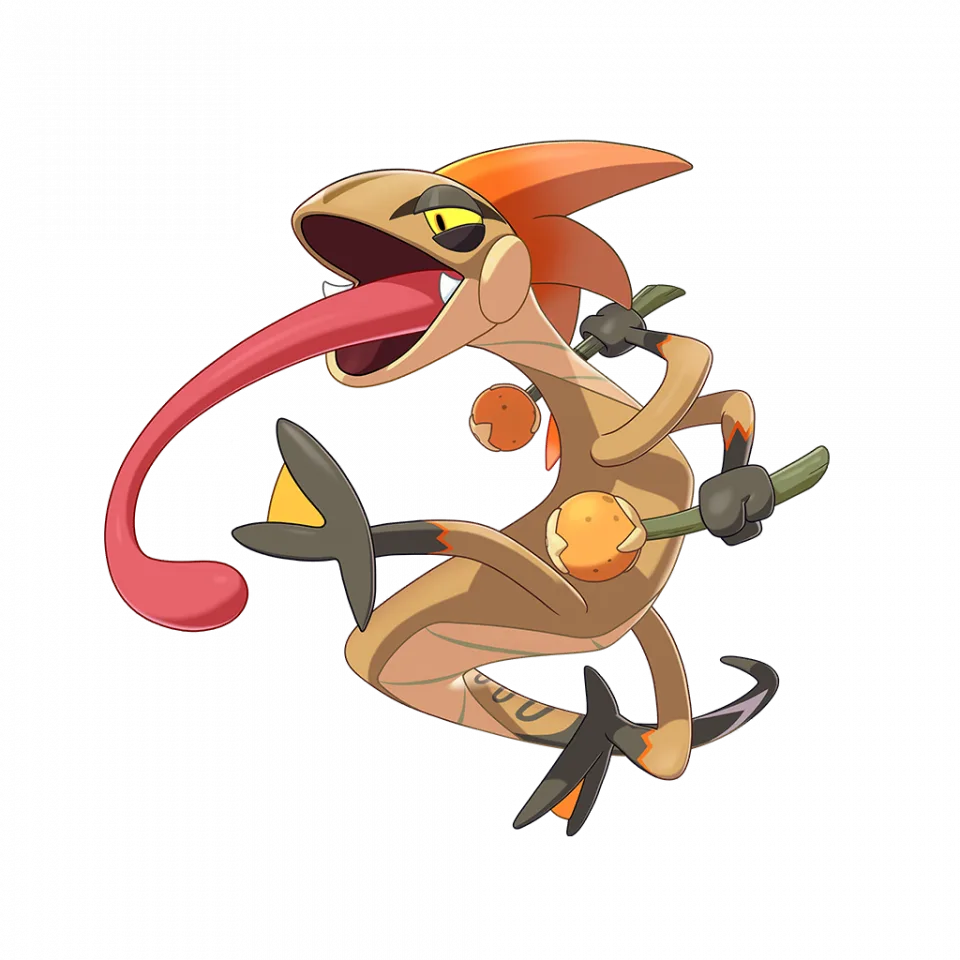 KawazhongShadifujindeyangzi (卡瓦重（沙地附近的样子）) - Roco Kingdom: World Grass spirit image, skills and evolution