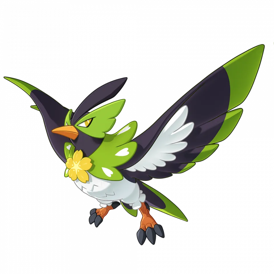 LanniaoChuntiandeyangzi (岚鸟（春天的样子）) - Roco Kingdom: World Flying spirit image, skills and evolution