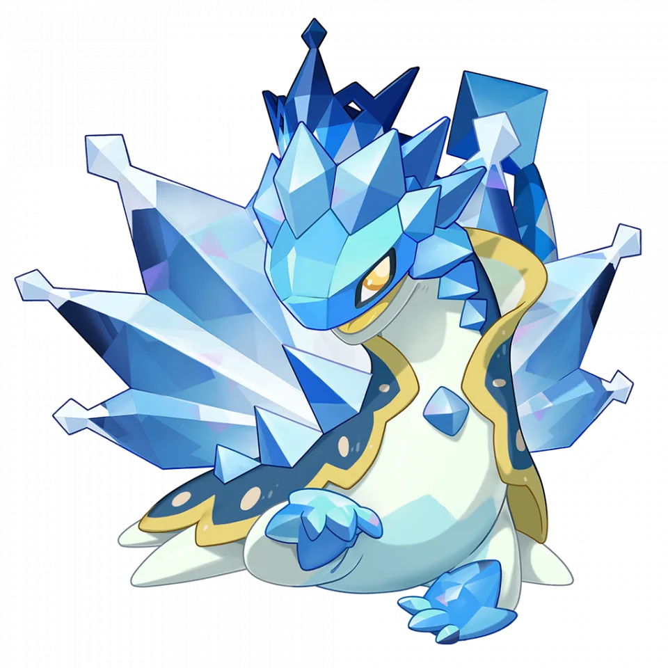 ZuanshiwoHuoshanliulideyangzi (钻石蜗（火山琉璃的样子）) - Roco Kingdom: World Light spirit image, skills and evolution