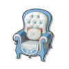 雪影·单人沙发 - Roco Kingdom: World item